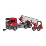 Camión MAN TGS con Contenedor y Cargador Schäffer