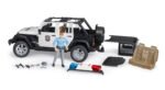 02526 - VEHÍCULO POLICIAL JEEP WRANGLER UNLIMITED RUBICON CON POLICÍA Y ACCESORIOS - Imagen 4