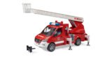 02673 - CAMIÓN DE BOMBEROS MB SPRINTER CON ESCALERA GIRATORIA, BOMBA Y MÓDULO DE LUZ Y SONIDO