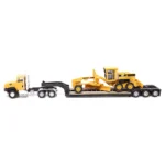 84414 - CAMIÓN CAT CT660 CAMA BAJA CON MOTONIVELADORA CAT 163H - ESC: 1:87 - Imagen 2