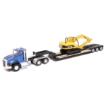 84415 - CAMIÓN CAT CT660 CAMA BAJA CON EXCAVADORA CAT 315C L- ESC: 1:87