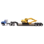 84415 - CAMIÓN CAT CT660 CAMA BAJA CON EXCAVADORA CAT 315C L- ESC: 1:87 - Imagen 2