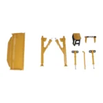 85787 - CAMIÓN KENWORTH T880 + TRAIL KING TK120 LOWBOY + BULLDOZER CAT D11R + COMPONENTES - ESC: 1:50 - Imagen 4