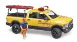 02506 - RAM 2500 POWER WAGON SALVAVIDAS CON FIGURA, TABLA DE PADDLE SURF Y MÓDULO DE LUZ Y SONIDO. - Imagen 2