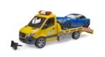 02675 - CAMIÓN TRANSPORTADOR DE AUTOMÓVILES MB SPRINTER CON MÓDULO DE LUZ Y SONIDO Y ROADSTER - Imagen 2