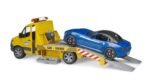 02675 - CAMIÓN TRANSPORTADOR DE AUTOMÓVILES MB SPRINTER CON MÓDULO DE LUZ Y SONIDO Y ROADSTER - Imagen 3