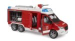 02680 - VEHÍCULO DE RESCATE DE BOMBEROS MERCEDES BENZ SPRINTER CON MÓDULO DE LUZ Y SONIDO - Imagen 5